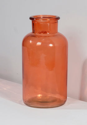 Image of Orange Bottle Vase