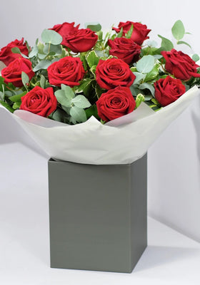 Image of Red Rose Hand-Tied
