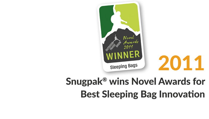 snugpak wins novel awards for best sleeping bag innovation