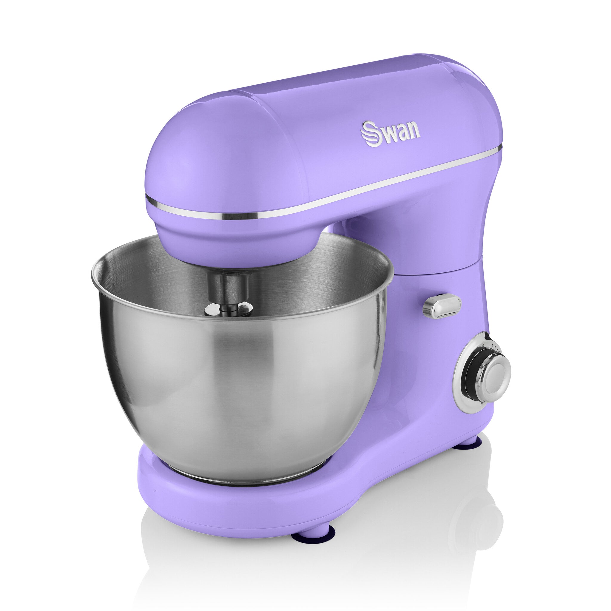 Swan Retro SP21060PURN Stand Mixer with 4 Litre Bowl - Purple