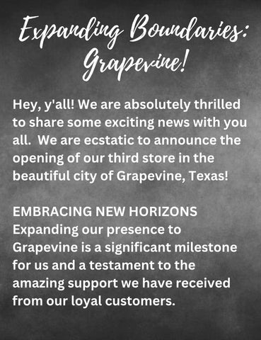 Expanding Boundaries: Grapevine!