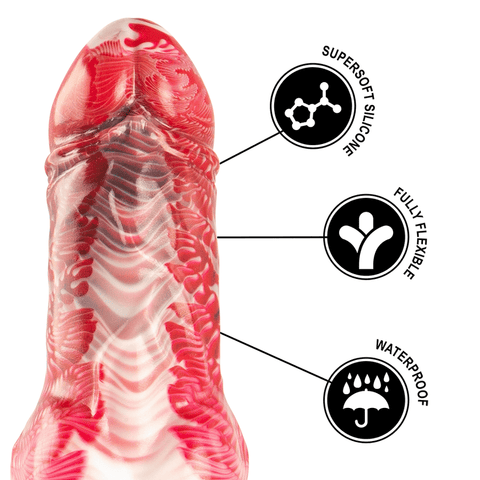 Gode HELIOS avec chaleur et extase des testicules - EPIC d'taille de la matière de l'étanchéité et de la flexibilité