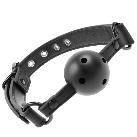 Breathable ball gag - FETISH SUBMISSIVE BONDAGE product