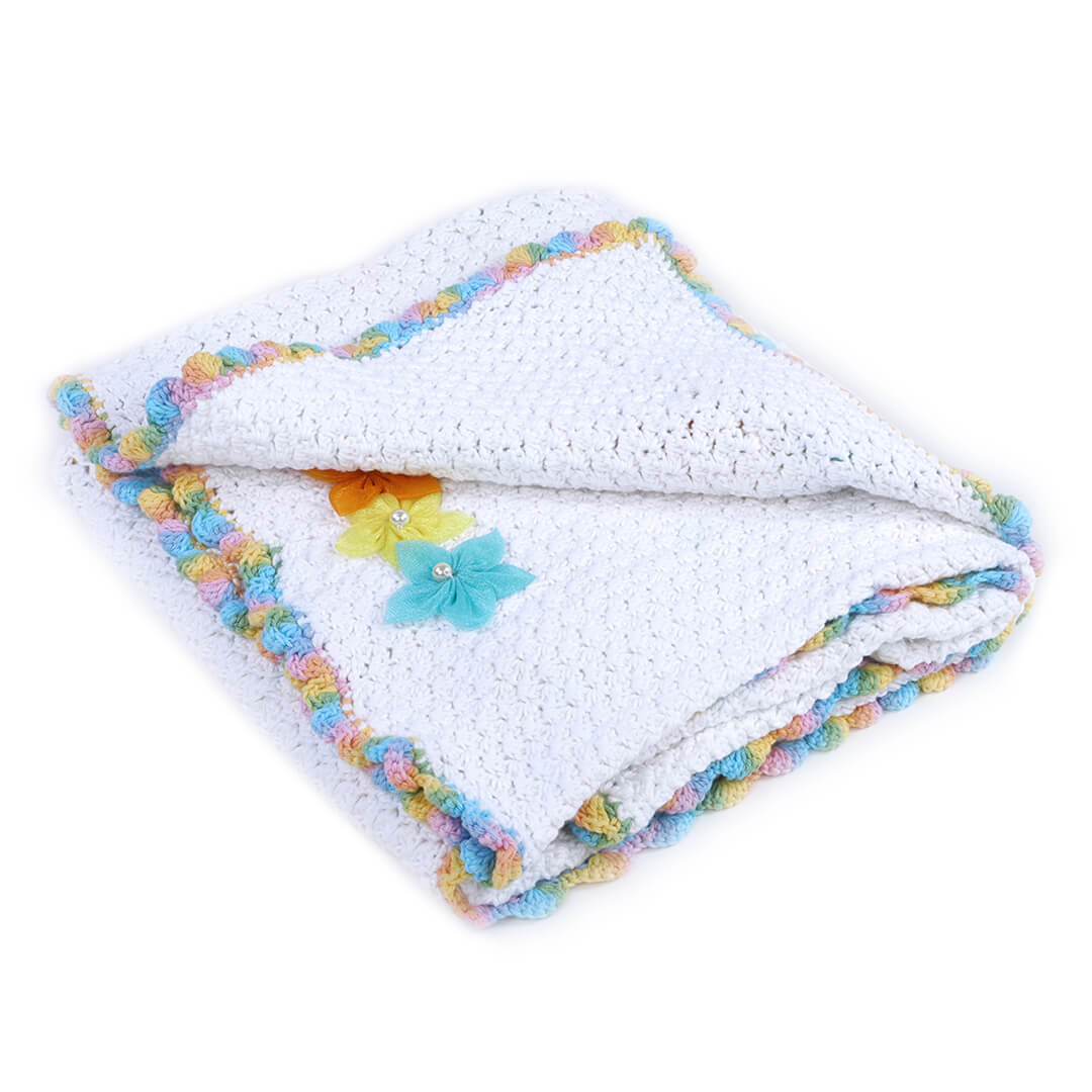 baby washcloth flowers