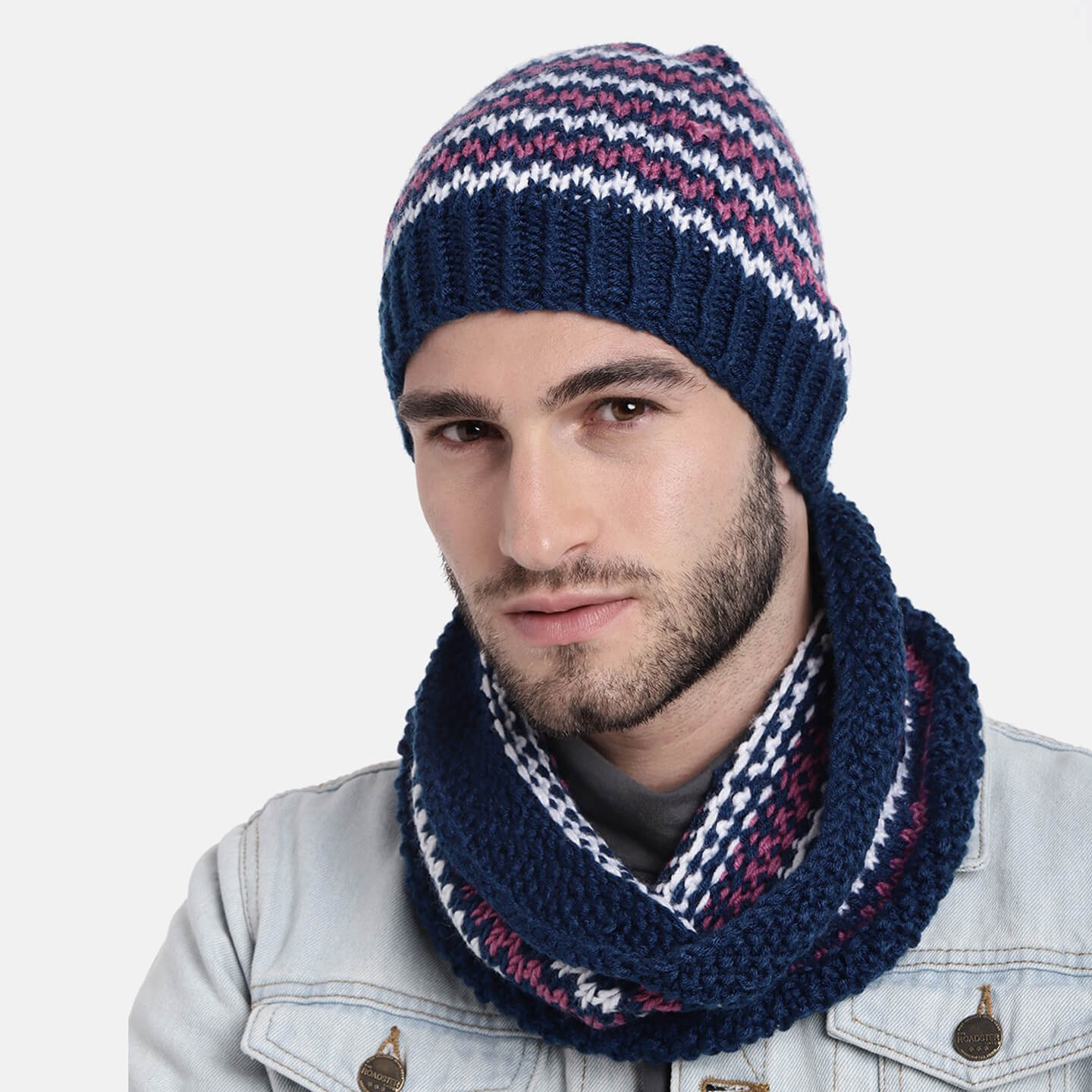 Caps and Neck Warmer Set