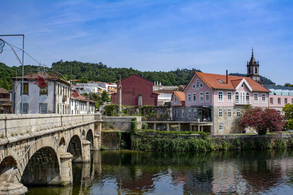 View of Arco de Valdevez in the Minho region of northern Portugal