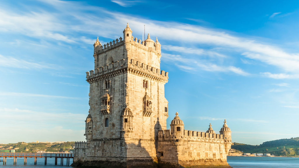 Belem tower a symbol of Portuguese international trade and discovery