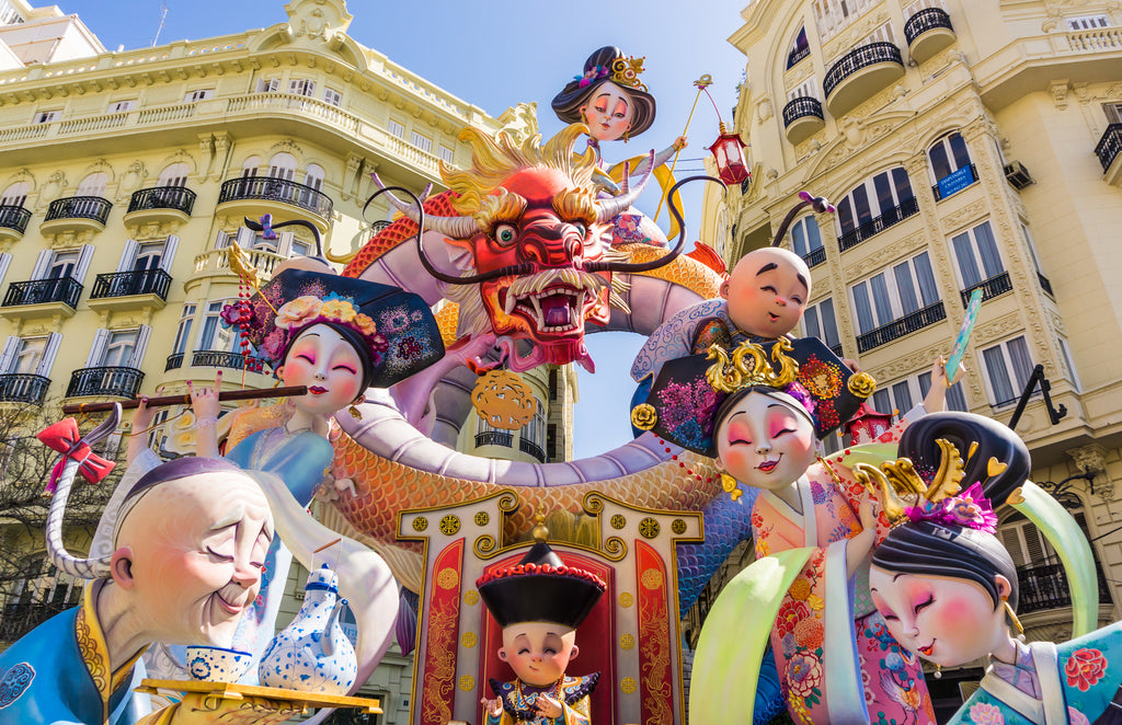Weird festivals of Spain - Las Fallas