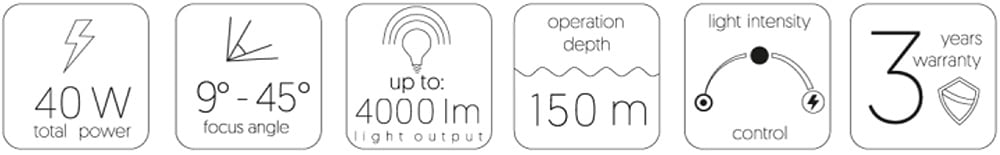 Ammonite Nautilus specifications