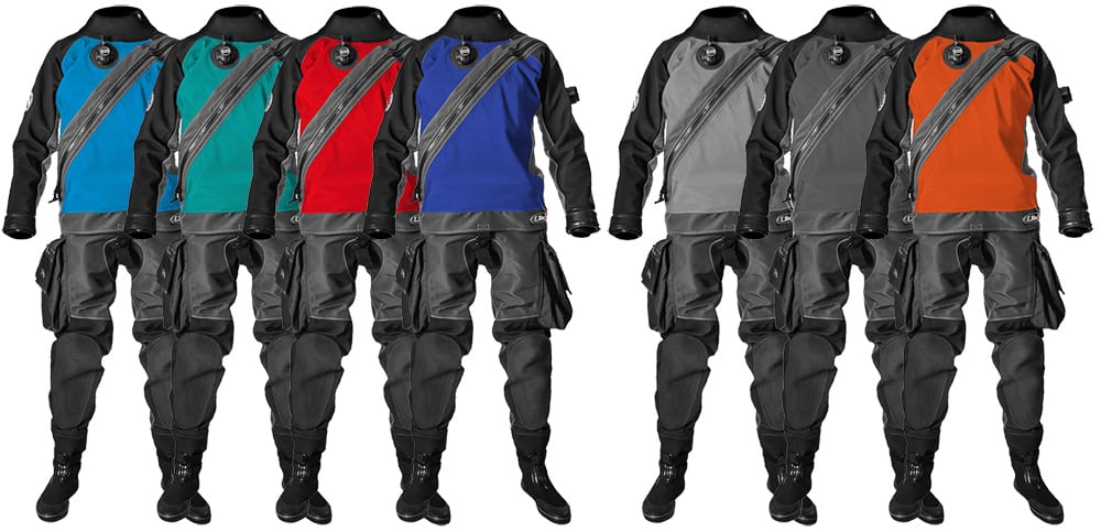 Santi Elite Drysuit Colours