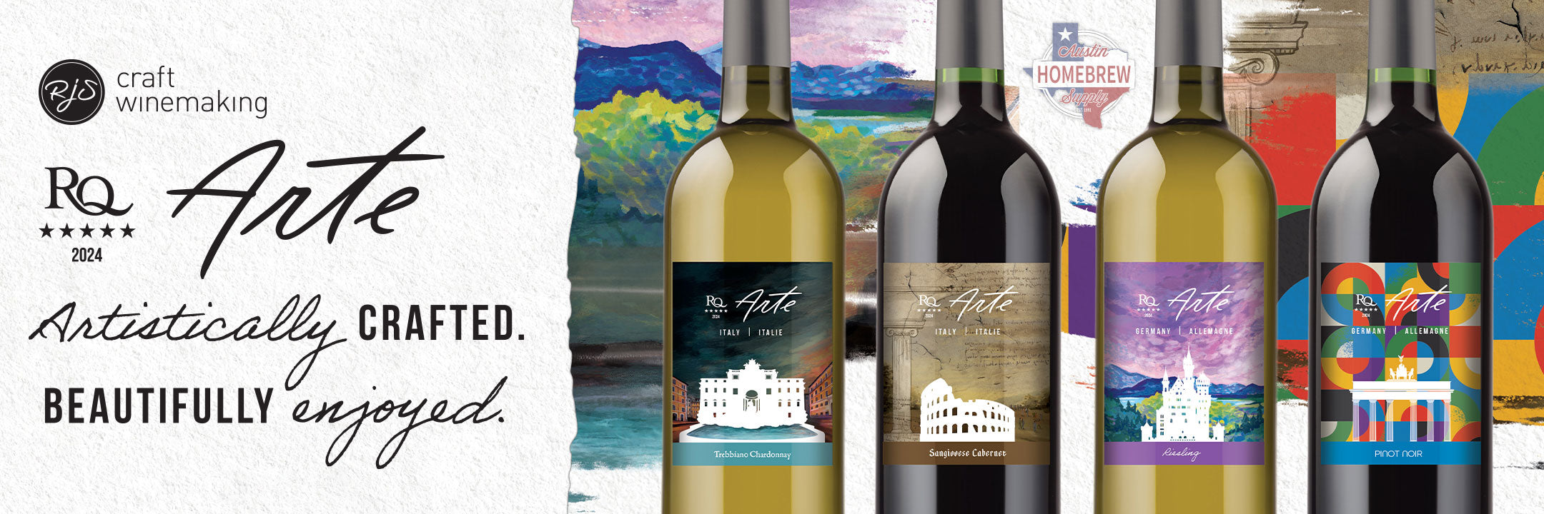 RJS Craft Winemaking RQ2024 Arte Collection of Wines is now available for preorder.