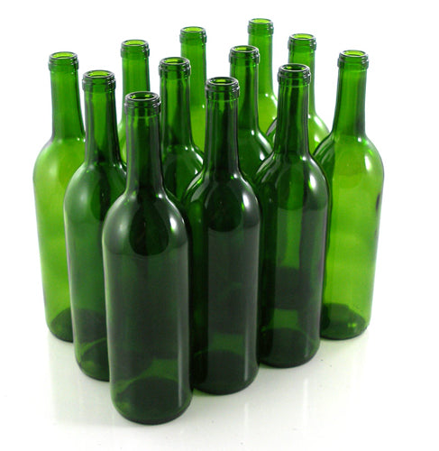 Wine Bottles 375 ml CLEAR BORDEAUX Splits Clear Farro Glass Claret or  Vinegar Bottles Full Case of 24 B384 - Hobby Homebrew