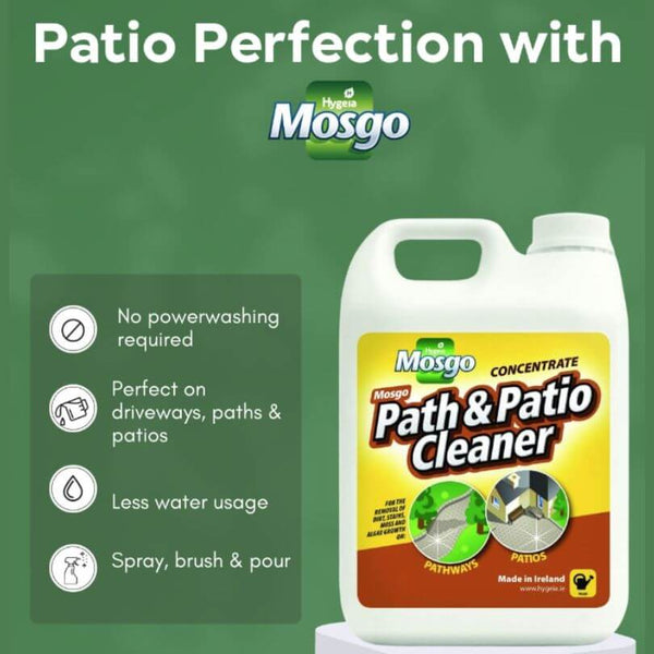 Mosgo Patio and Path Cleaner benefits