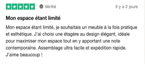 Avis client 1
