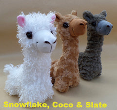 PacaBuddies - Snowflake, Coco, Slate