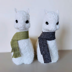 9" Alpaca Figures Hand Made Alpacadorable