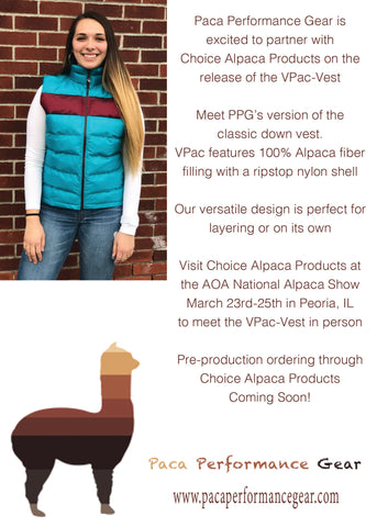 Paca Performance Gear V-Pac quilted vest ad