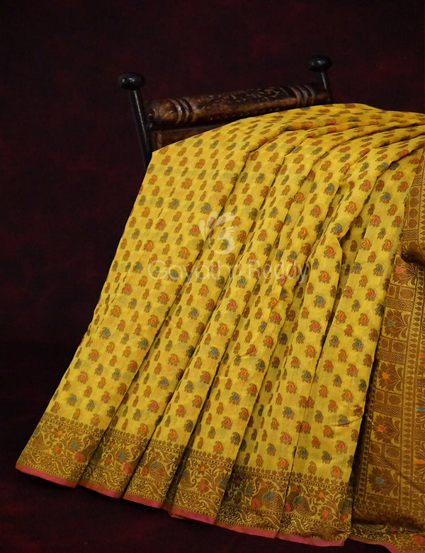 Banaras Lotus Cotton-SHG528