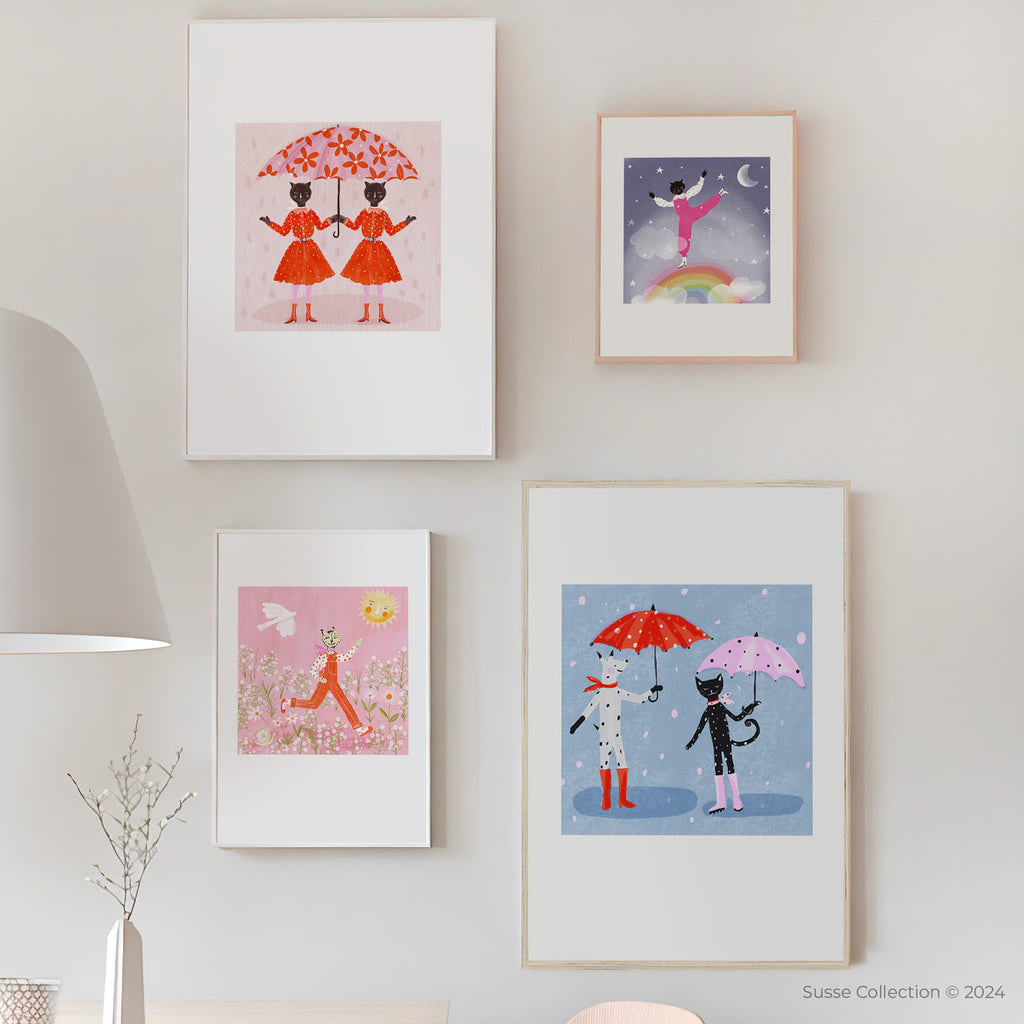 Images of art prints by Susse Collection shop