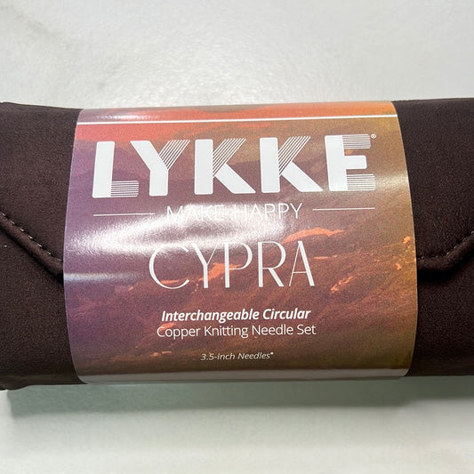 Lykke Cypra Interchangeable Circular Copper Knitting Needle Set 5 – Rich  Mountain Fiber Co