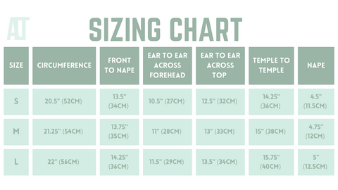 Size Guide, Alternative Clothing Store