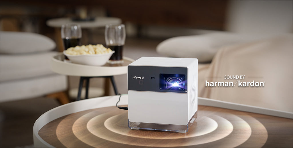 P1000 4K UHD Home Projector with Harman/Kardon Speaker