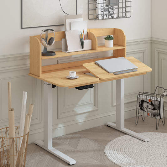 ergonomic desk with drawers