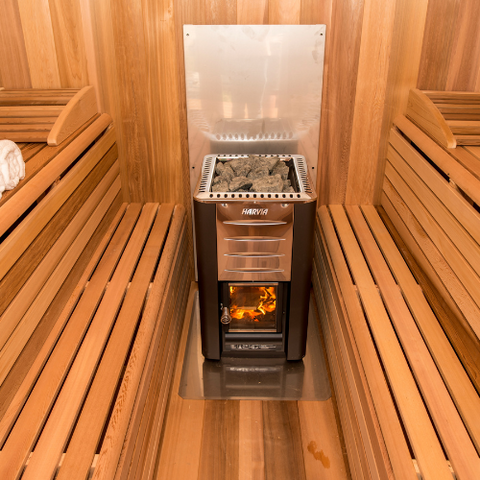 Sauna wood stove