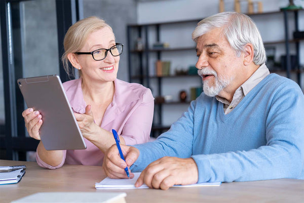 Have a meeting with Local Health Services Australia to find out about your aged care package.