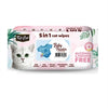 Picture of Kit Cat 5in1 Baby Powder Scented Cat Wipes 80pcs