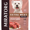 Picture of Miratorg EXTRA MEAT with Black Angus Beef for Small Breed Dog Dry Food