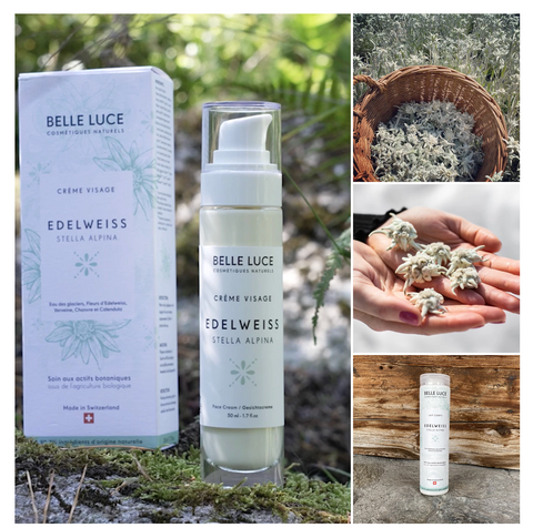 belle luce cosmetics care products edelweiss switzerland