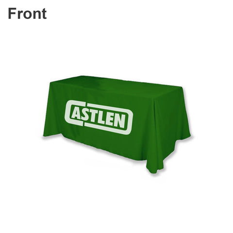 4ft 3-Sided Table Throw Front