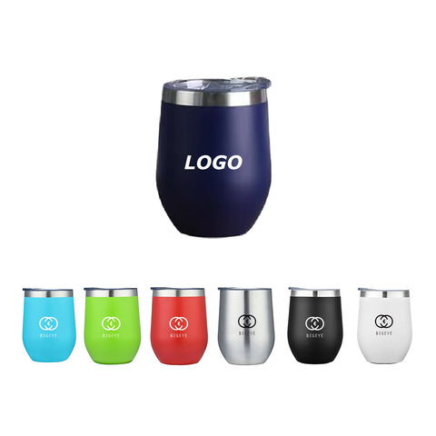 Double Wall Vacuum Insulated Stainless Steel Travel Mug and Wine