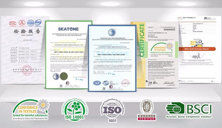 large front door mats qualification certificate