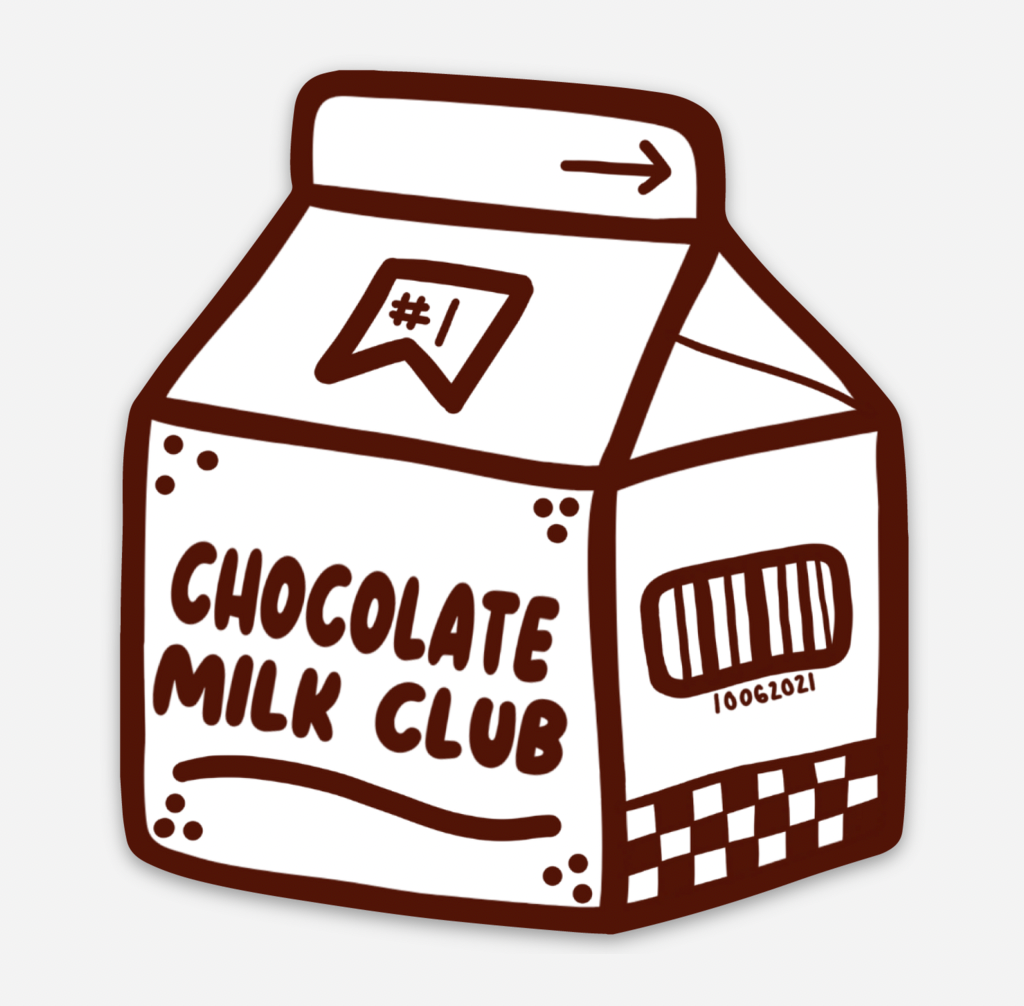 Chocolate Milk Club Magnet | Room 1021