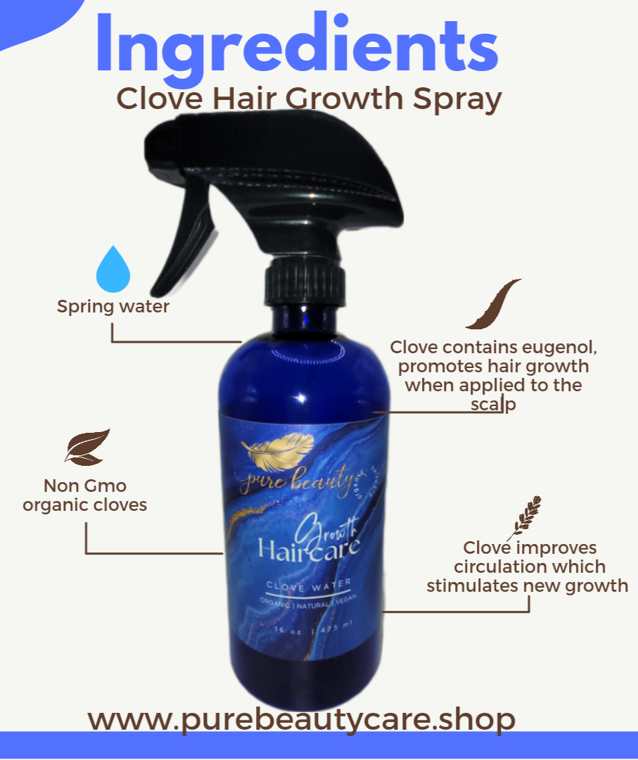 Clove Water Hair Growth Spray – Pure Beauty Care