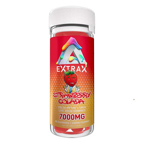 Bottle of Adios Blend Gummies by Delta Extrax