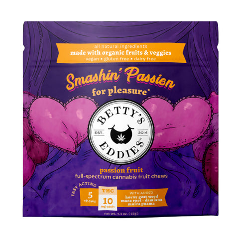 Bag of Betty's Eddies Smashing Passion Chews