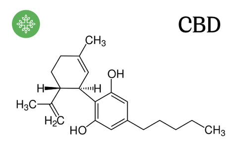 CBD Molecular structure