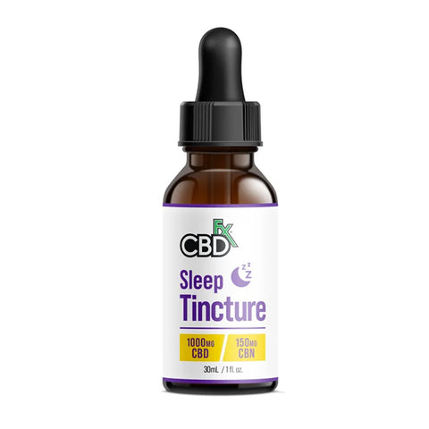 Bottle of CBDFx CBD Oil Sleep Tincture