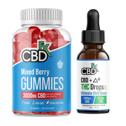 CBDfx Gummies and THC Oil