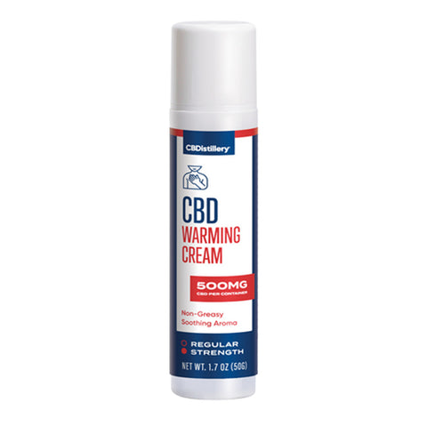 Tube of CBDistillery CBD Warming Cream