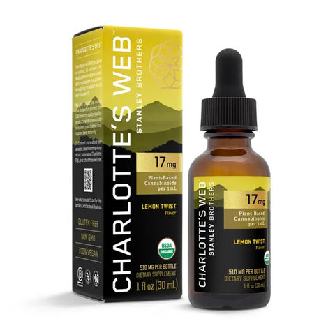 Jar of Charlotte's Web CBD Oil, the Best Low Potency CBD Oil for Back Pain