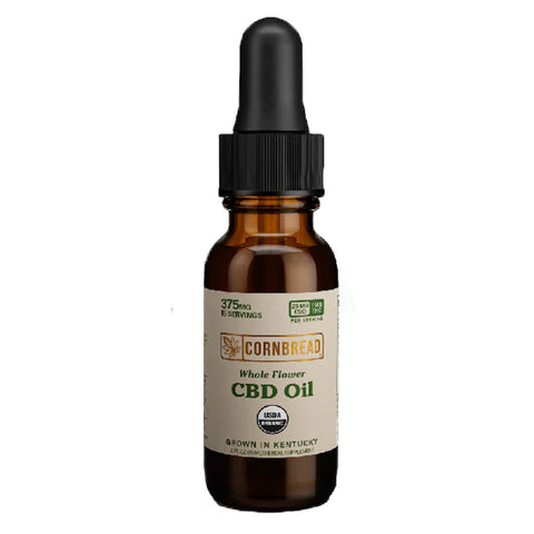 Bottle of Cornbread CBD Oil