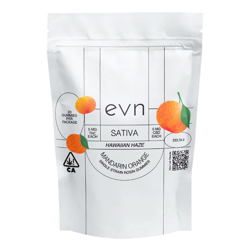 A pouch of Evn Sativa Gummies