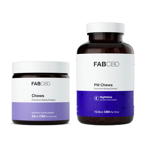 Bottles of Best CBD for Pain Relief and Sleep: FABCBD