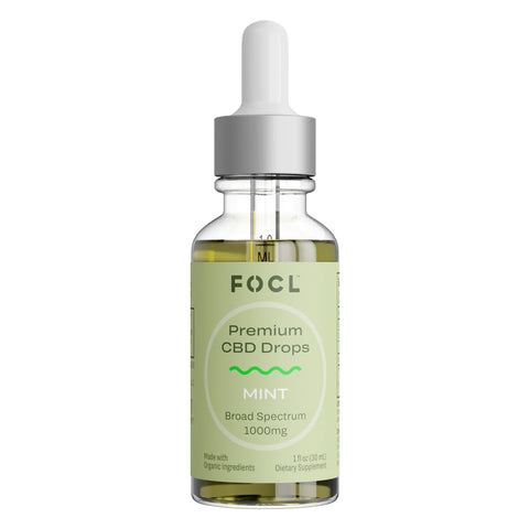 Bottle of FOCL CBD Drops