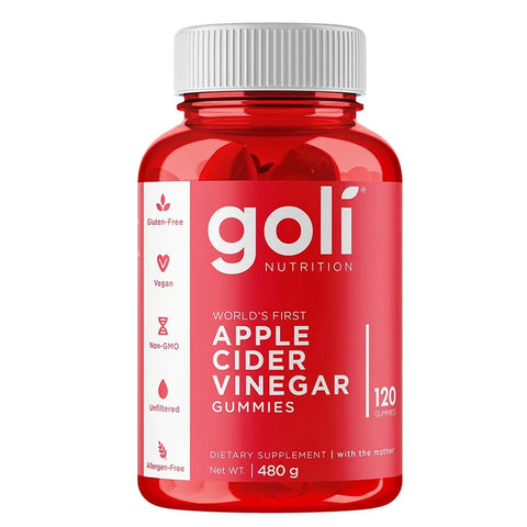 Bottle of Goji Apple Cider Vinegar Gummies