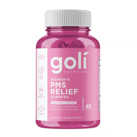 Jar of Goli Women's PMS Relief Gummies